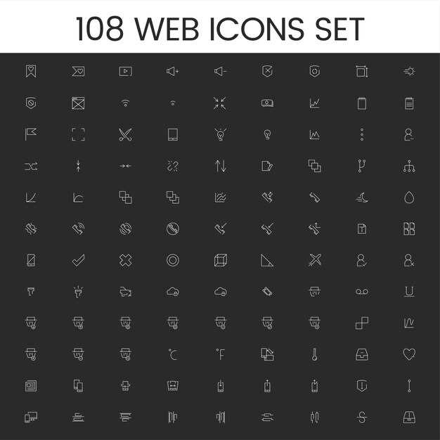 Обновление и дополнение набора иконок: по каким признакам делать коррективы